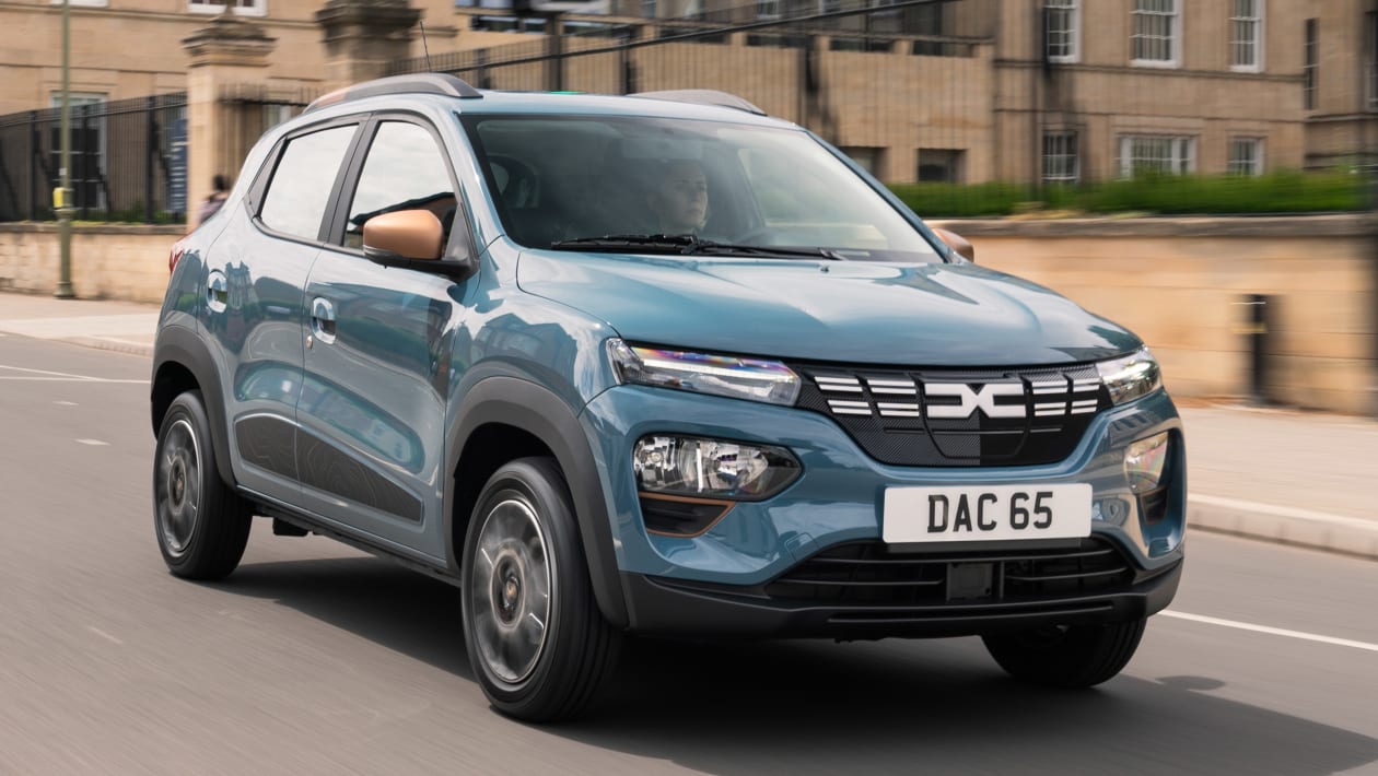 Dacia spring store real range